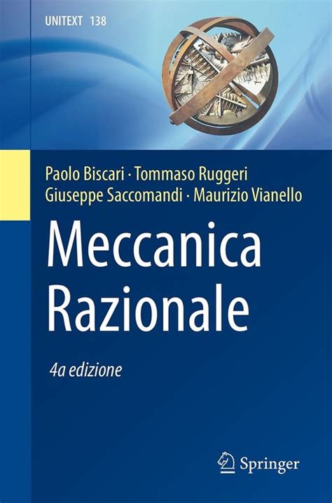 download meccanica razionale unitext italian biscari Epub
